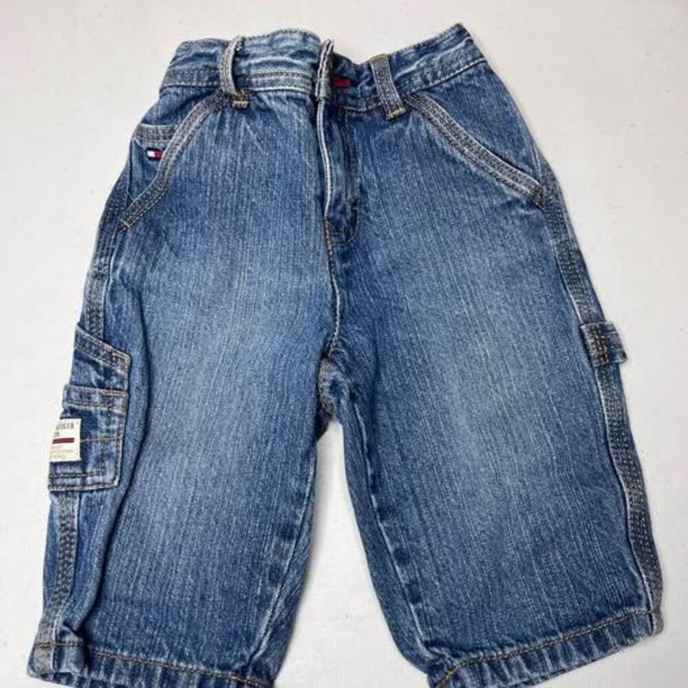Tommy Hilfiger Baby Denim Carpenter Jeans Size 3-6 Months